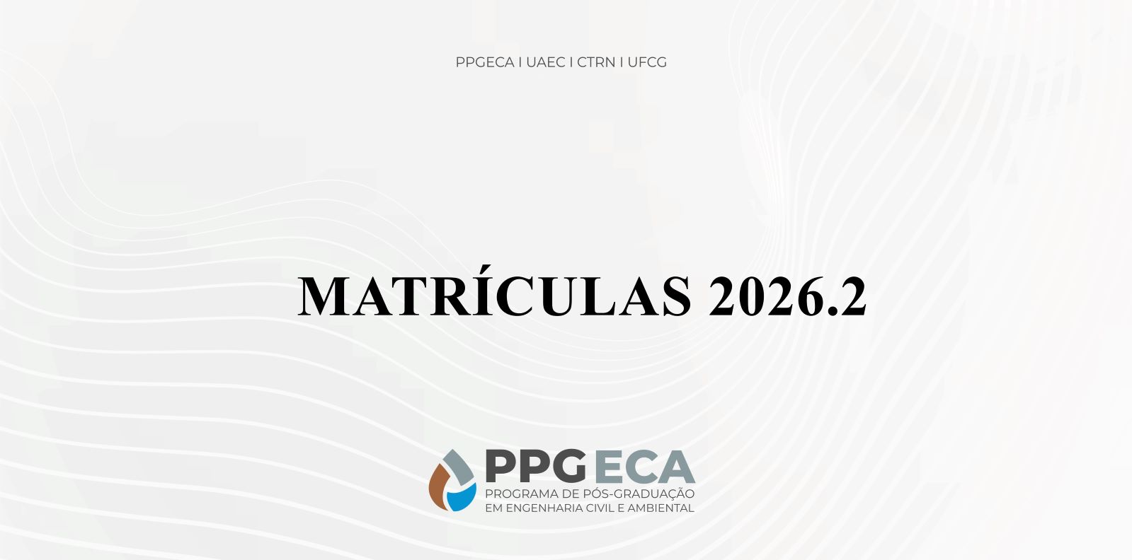 Matrícula Período 2026.2
