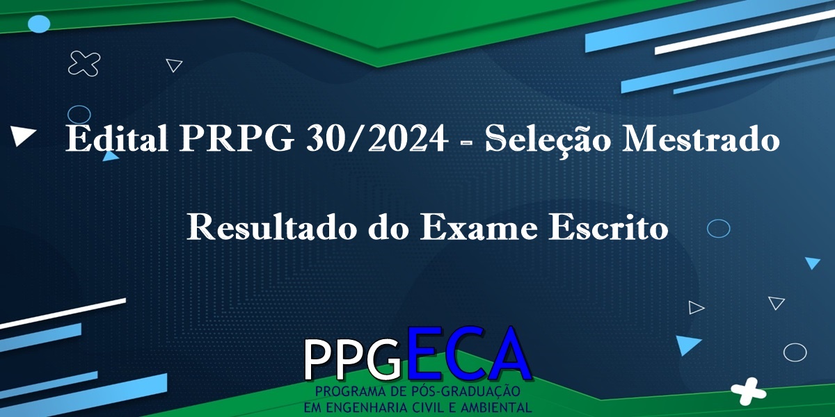 Resultado do Exame Escrito - Mestrado